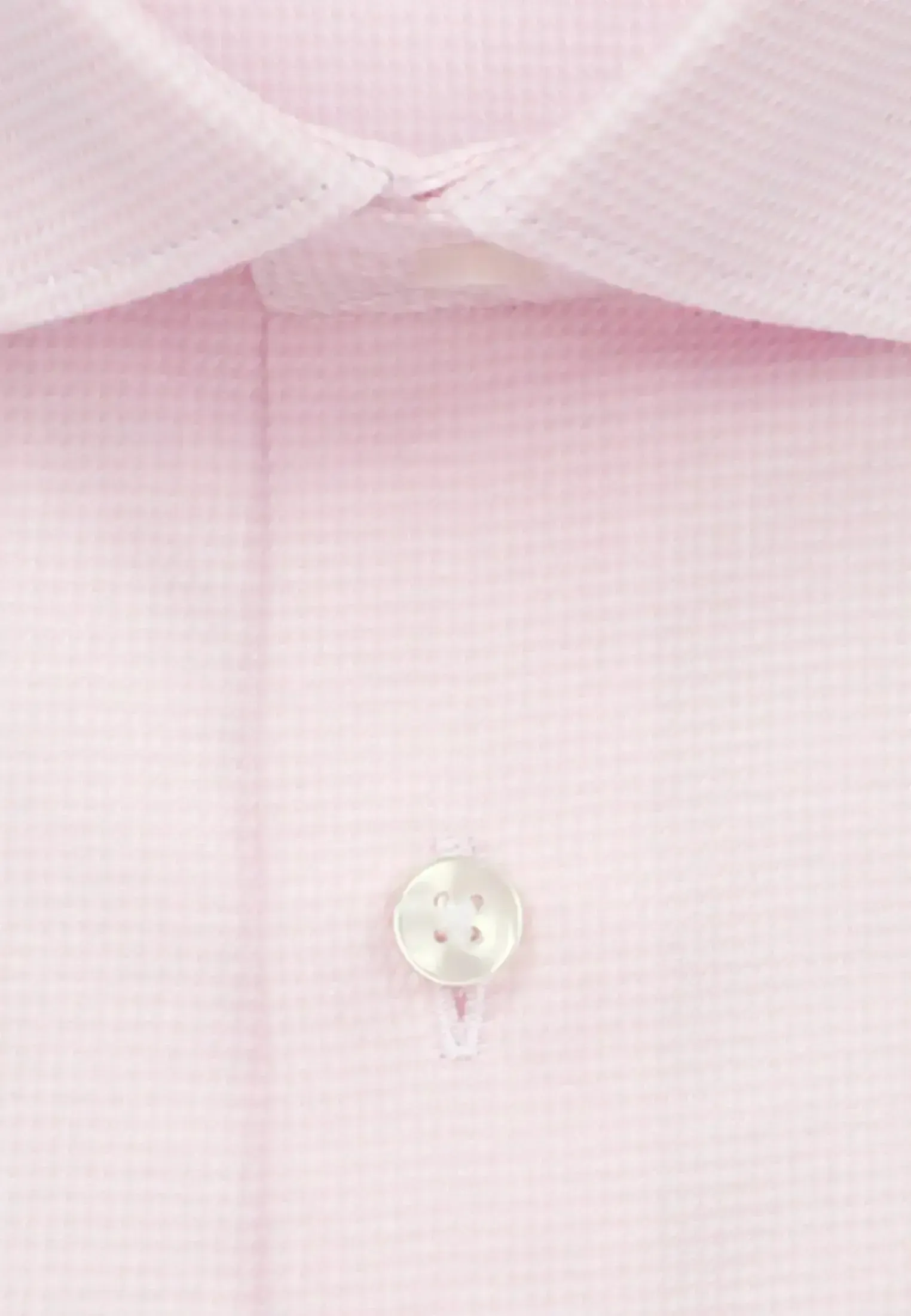 Seidensticker Mens Regular Fit No Iron New Kent Structured Business Shirt Pink - Image 8