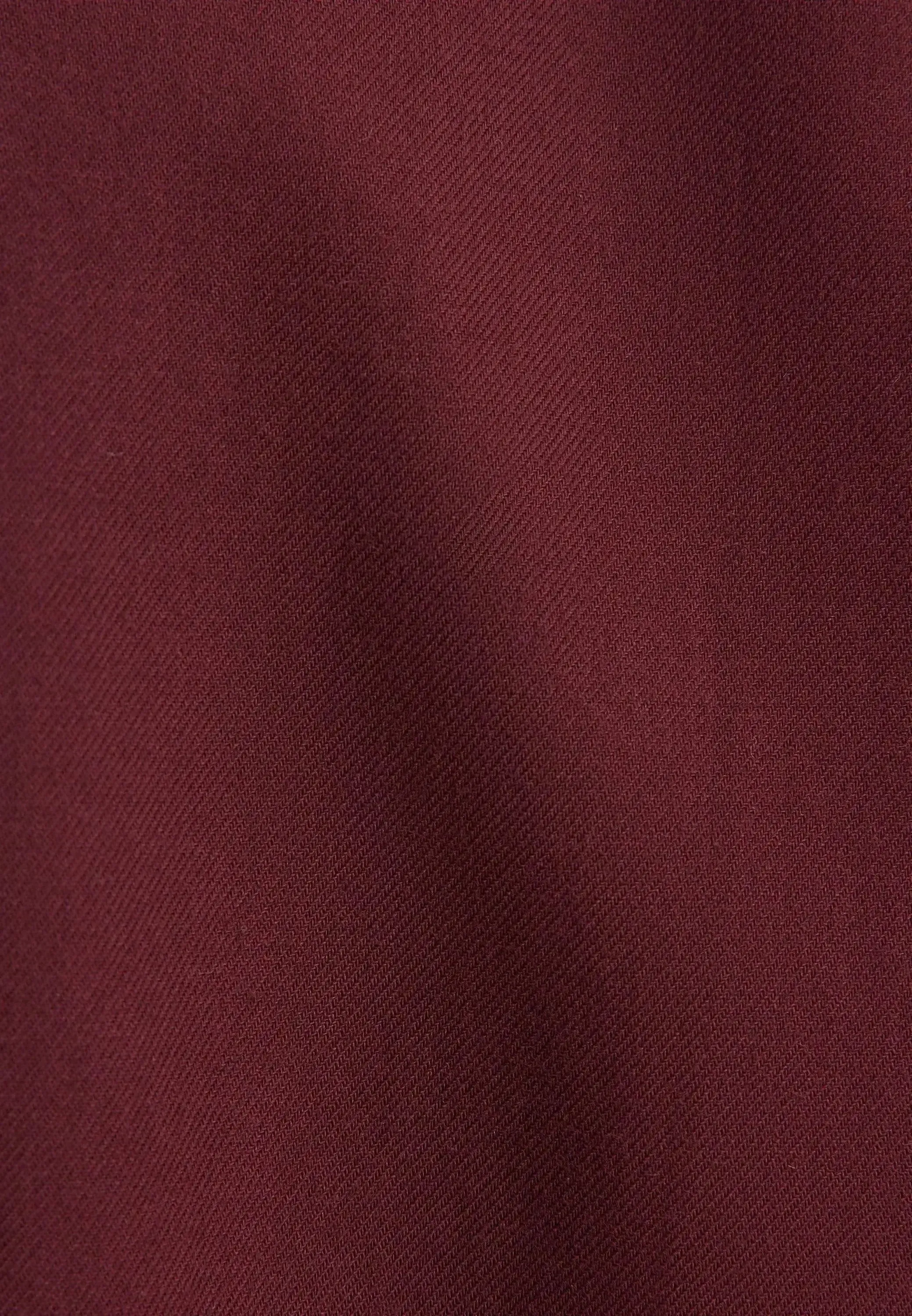 Seidensticker Mens Slim Fit New Kent Flannel Shirt Burgundy - Image 10