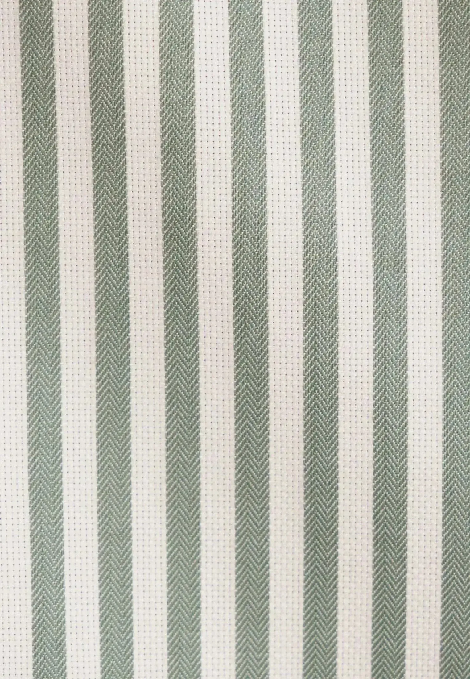 Seidensticker Mens Slim Fit No Iron New Kent Striped Business Shirt Mid Green - Image 10