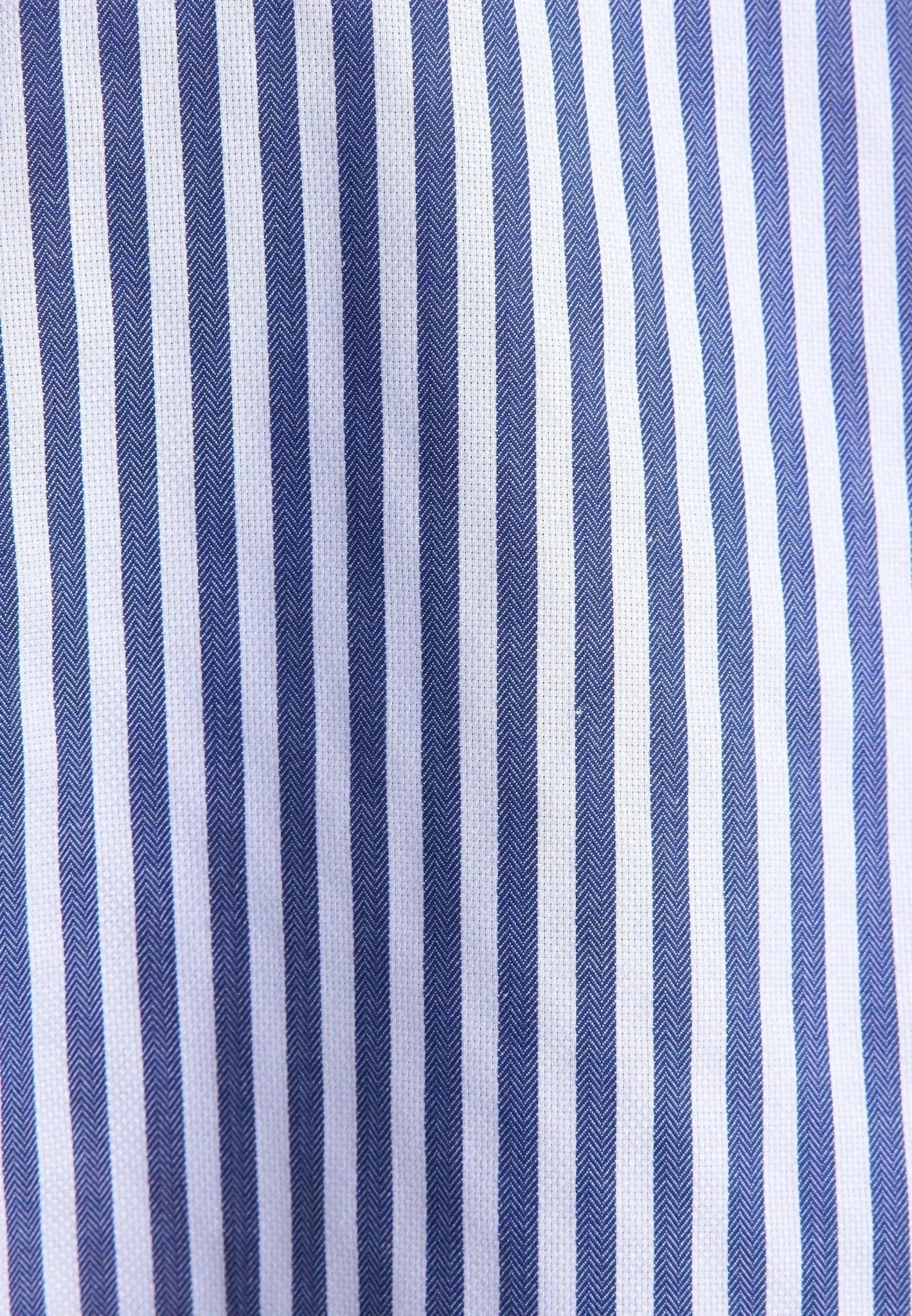 Seidensticker Regular Fit No Iron Spread Kent Structured Stripe Business Shirt Dark Blue - Image 10