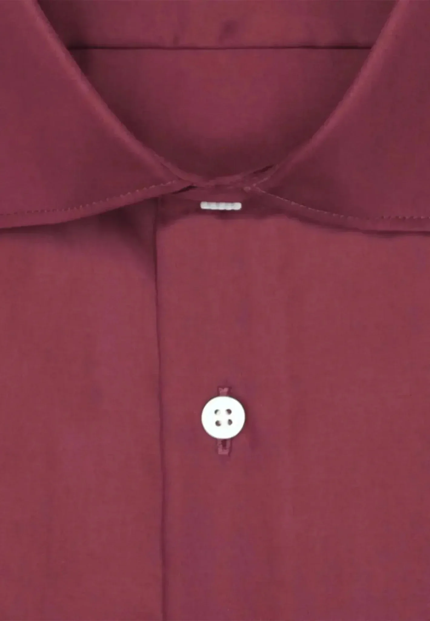 Seidensticker Shaped Fit Easy Iron New Kent Business Shirt Burgundy - Image 10