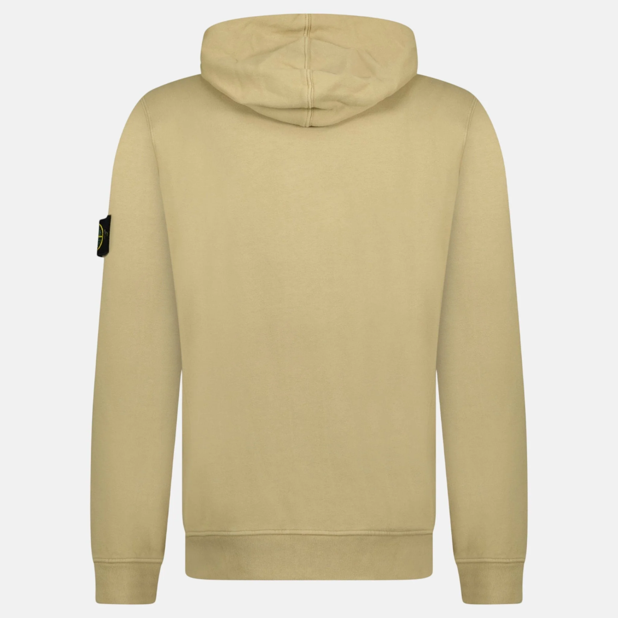 Stone Island Zip Hooded Sweatshirt Biscuit - Image 2
